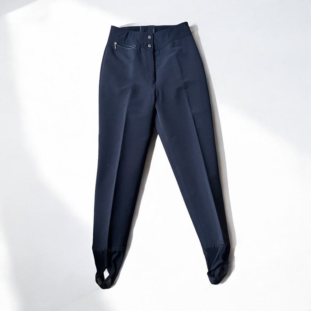 Vintage 80s Peregrine Ponté Stirrup Pants – Size S